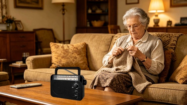 Retekess TR604 Radio AM FM, Portable Transistor Radio Powered by